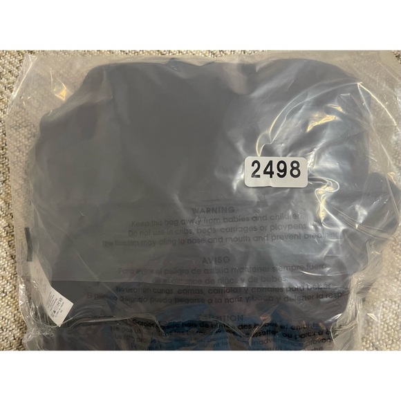 Lululemon Free To Coast Wrap Black Open Back NWOT one size fits all - Picture 9 of 10